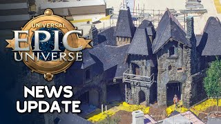 Universal Epic Universe News Mega Update — DARK UNIVERSE VILLAGE RIDE VEHICLE PATENTS amp HOTEL INFO [upl. by Eniamat]