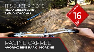 Racine Carreé Red MTB Track POV 2024  Avoriaz Bike Park Morzine  GoPro 4K [upl. by Doner]