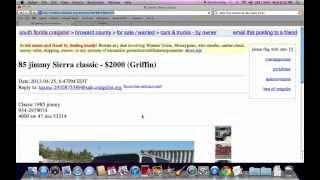 Craigslist Used Cars For Sale by Owner  Searching Vehicles Under 1500 [upl. by Erroll]