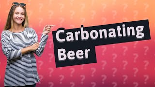 How much CO2 is needed to carbonate beer [upl. by Arrotal]