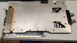 Comino 3090Ti waterblock install and overview [upl. by Albin372]