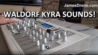 Waldorf Kyra Sound Demo [upl. by Leblanc]