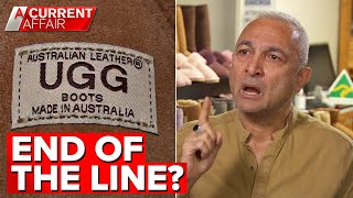 Aussie ugg boot maker on last legs against US corporation  A Current Affair [upl. by Eniortna928]