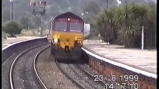 Lostwithiel Station Cornwall 1999 [upl. by Yslek805]