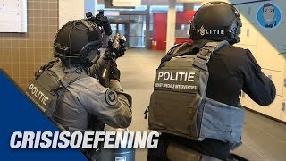 POLITIE  EXTREEM GEWELD  CRISISOEFENING  TERRORISME  TRAINING [upl. by Jdavie]