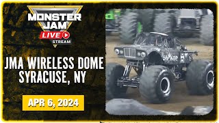 Monster Jam Syracuse NY Full Event  April 6 2024  Stadium Series East [upl. by Nitsreik]