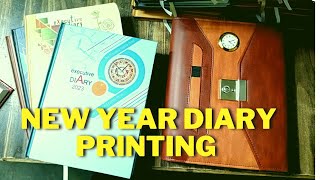 New Year Special Diary Printing [upl. by Valaree]