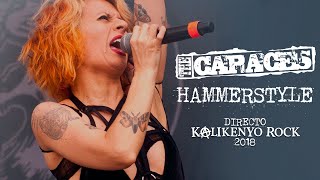 The Capaces  Hammerstyle Directo Kalikenyo Rock 2018 [upl. by Nnayt]