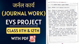 Journal Work  Seminar Work  EVS Project Class 11th And 12th  PDF Download [upl. by Gilleod107]