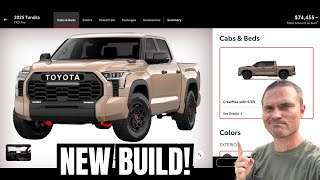 Price Keeps Going Up 2025 Toyota Tundra Build Configurator Is LIVE [upl. by Ynehteb214]