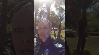 Real Cop does THIS to Fake Cop cops imposter shorts [upl. by Donahue]