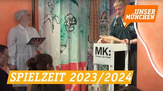 Programm der Münchner Kammerspiele für die Spielzeit 20232024 [upl. by Gable815]