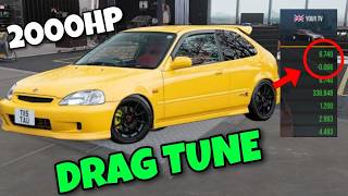 2000HP Honda Civic Ek9 Drag Tune in CPM2  Car Parking Multiplayer 2 [upl. by Mildred]