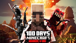 I Survived 100 Days in a Nuclear Parasite Apocalypse in Hardcore Minecraft [upl. by Yule]