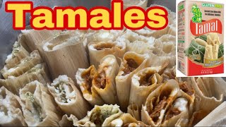 Tamales con MaSeCa Masa para tamales con maseca cómo hacer tamales fáciles [upl. by Heyra]