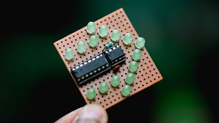 Arrow Like Indication Light using NE555 and 74HC595 IC [upl. by Eiclud]