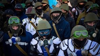 Ucraina I manifestanti dopo la legge damnistia quota tempoquot restiamo in piazza [upl. by Seana]