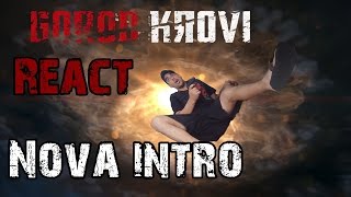 React Assistindo A Nova Intro Gorod Krovi [upl. by Stirling395]