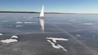 Ice Boating on the Bay [upl. by Lib759]