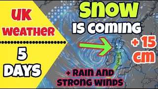 Uk weather forecast ❄️🌧️ Snow rain and strong winds are expected ⚠️ Met Office Weather Forecast [upl. by Neerod452]