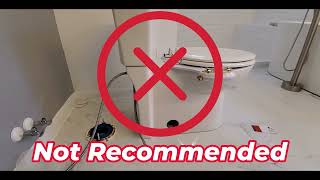 Bidet on Skirted Toilet  DIY Install [upl. by Laerdna]