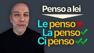 Luso dei pronomi con il verbo PENSARE [upl. by Suki]