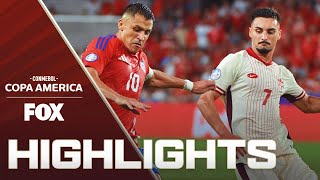 Canada vs Chile Highlights  Copa América 2024 [upl. by Rep]