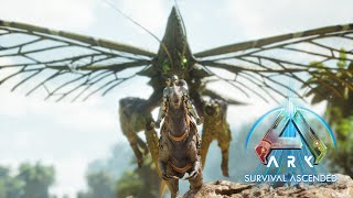 Rhyniognatha CHASES My Tame Into a Cave ARK Survival Ascended Episode 12 [upl. by Nalat]