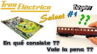 Maqueta Tren Electrico Salvat  Escala HO  Que es Vale la pena [upl. by Domel]