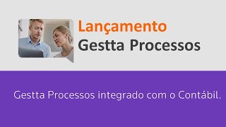 Lançamento Gestta Processos integrado com o Contábil1 [upl. by Ahsenot]