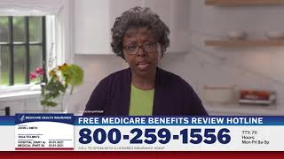 Medicare Benefits Hotline TV Commercial New Medicare Benefit Plans [upl. by Sada]