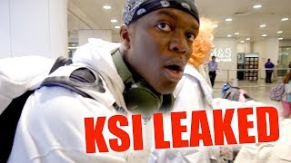 LEAKED KSI VIDEO FROM THE AIRPORT [upl. by Honorine]