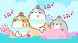 Molang  AS SEREIAS  Novo desenho animado  Desenhos Animados Para Bebês [upl. by Netsryk]