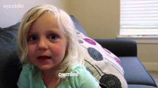 3yearold girl tells hilarious nonsensical stories [upl. by Adnowat]