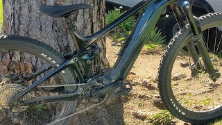 2022 Giant Trance Advanced E 2 Full Carbon Ebike Walkaround [upl. by Eiramyma]