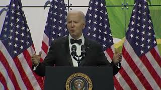 Biden Reading From Prompter Botches Name Of His Own Acting Labor Secretary Julie Su quotJudy Suquot [upl. by Tammi]