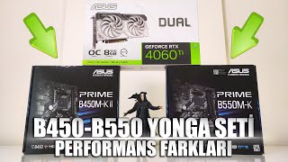 B450B550 Anakartların Oyun Performansı Farkları ASUS [upl. by Nayrbo542]