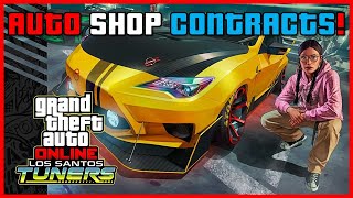 GTA 5 Online  Robbing El Rubios Drink Locker amp Auto Shop Contracts  OddManGaming Livestream [upl. by Eitsirhc429]