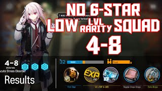 【明日方舟Arknights】48  Low LvlRarity Squad  Arknights Strategy [upl. by Zingale]