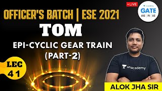 EpiCyclic Gear Train 2  L 41  TOM  ME GATE 2022   ESE2021 [upl. by Alithea]