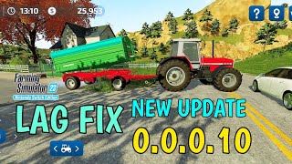 fs 23 new update 00010  LAG FIX Update 00010  performance stability FS 23 [upl. by Cloe]