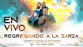 Día 2 Parte 2 🎥🔴 Congreso Mundial de Avivamiento 22 de junio  Reuniones de la noche  Avivamiento [upl. by Gracia]