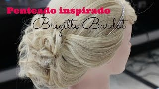 Penteado inspirado em BRIGITTE BARDOT  por Sonia Lopes [upl. by Mccutcheon78]