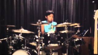 Black Horse and a Cherry Tree  Drum Cover by Renzo [upl. by Nnyleahs404]