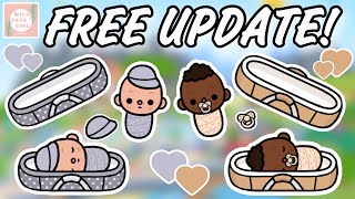 NEW FREE UPDATE 👶🏼👶🏾😍🥰 TOCA LIFE WORLD 🌎 [upl. by Neit]