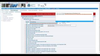 Tutorial für die Erstellung eines Stundenplans an der Universität des Saarlandes [upl. by Teferi]