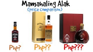 Philippines Mamahaling Alak Price Comparison [upl. by Edroi326]