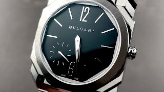 Bulgari Octo Finissimo Automatic 100METERS 103297 Bulgari Watch Review [upl. by Secunda910]