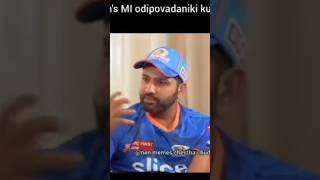 Rohit conversation edit ytshortsTelugufunny ytshortindia rohitsharma [upl. by Netsreik]