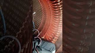 Generator stator winding varnishing powerplant knowledge viral short viral [upl. by Althee]